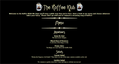 Desktop Screenshot of koffeeklub.net